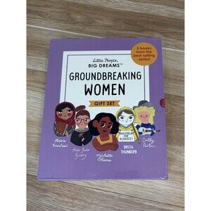 Little People Big Dreams Groundbreaking Women 5 Books Gift Set New Sealed Kids
